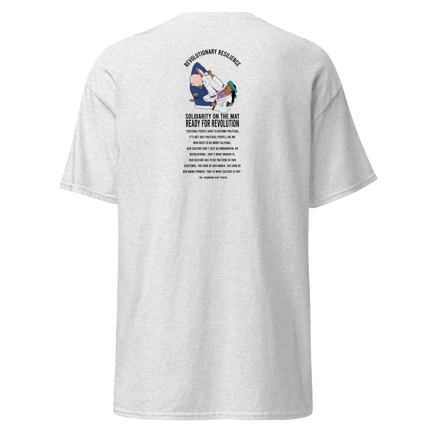 Revolutionary Resilience Haunani-Kay Trask | BJJ | Unisex Gildan Cotton T-shirt