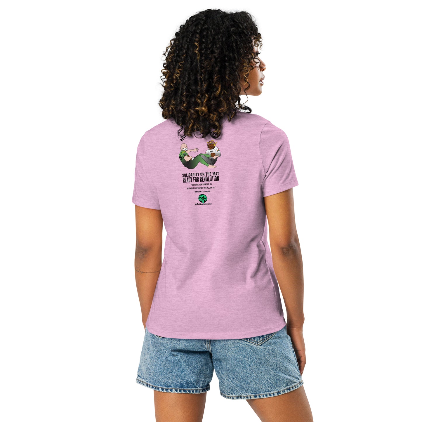 Revolutionary Resilience Marsha P. Johnson | BJJ | Women's Relaxed T-Shirt