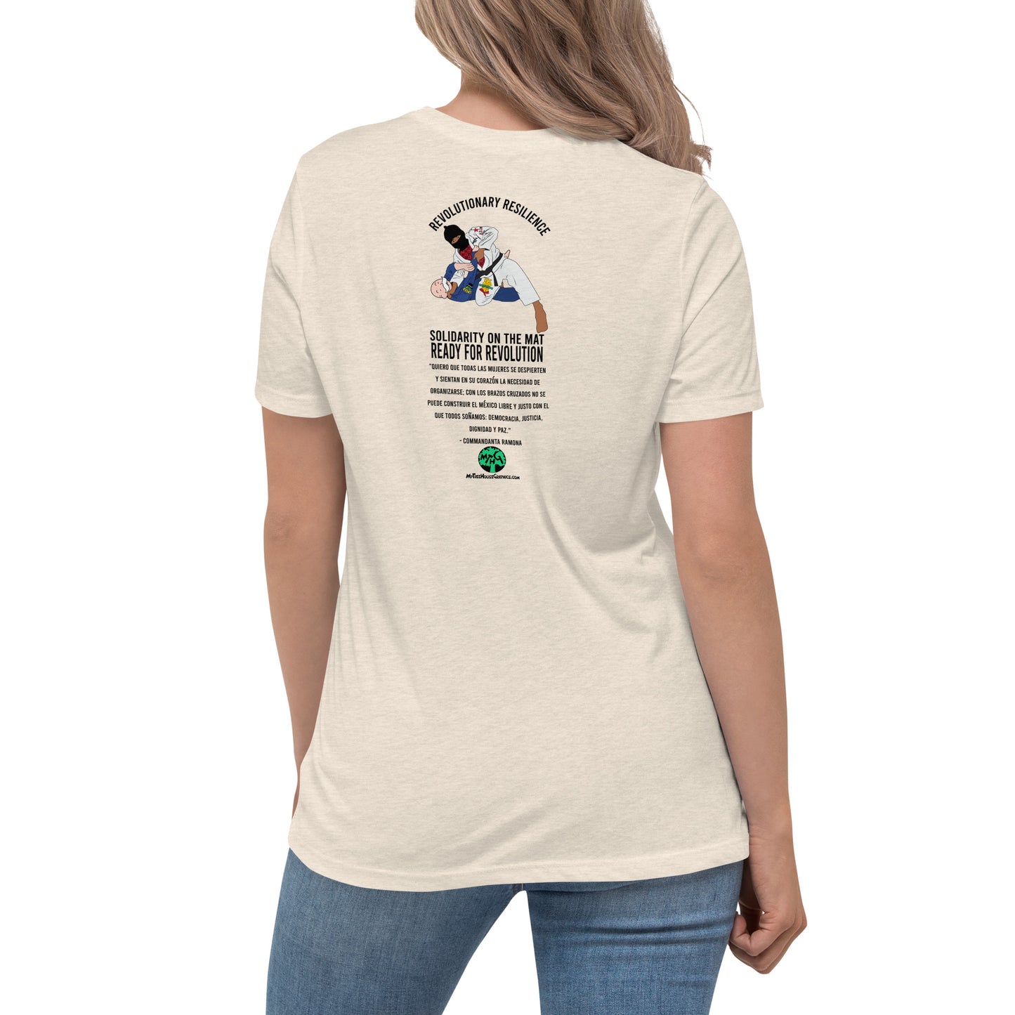 Revolutionary Resilience Comandanta Ramona | BJJ | Women's Relaxed T-Shirt