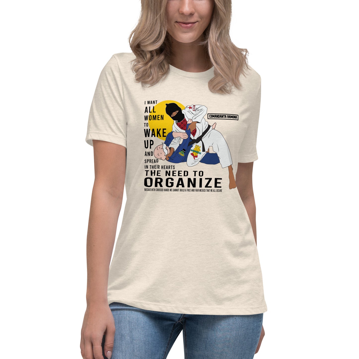 Revolutionary Resilience Comandanta Ramona | BJJ | Women's Relaxed T-Shirt