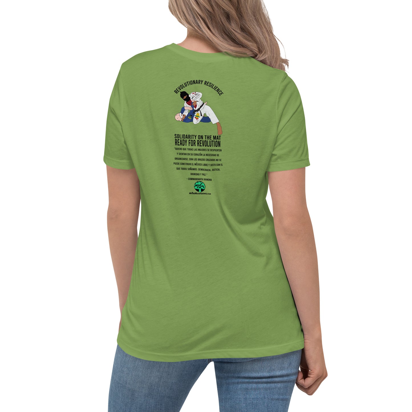 Revolutionary Resilience Comandanta Ramona | BJJ | Women's Relaxed T-Shirt