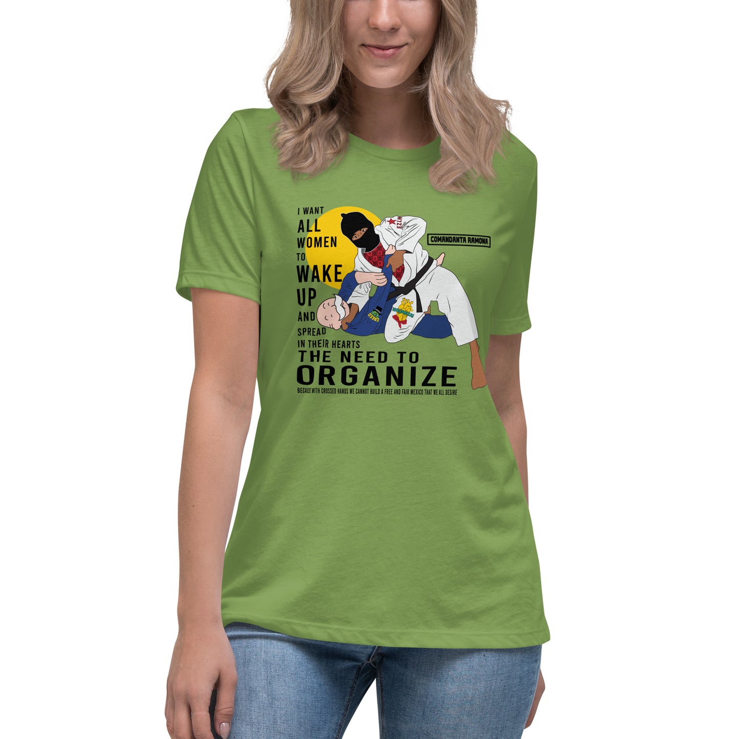 Revolutionary Resilience Comandanta Ramona | BJJ | Women's Relaxed T-Shirt