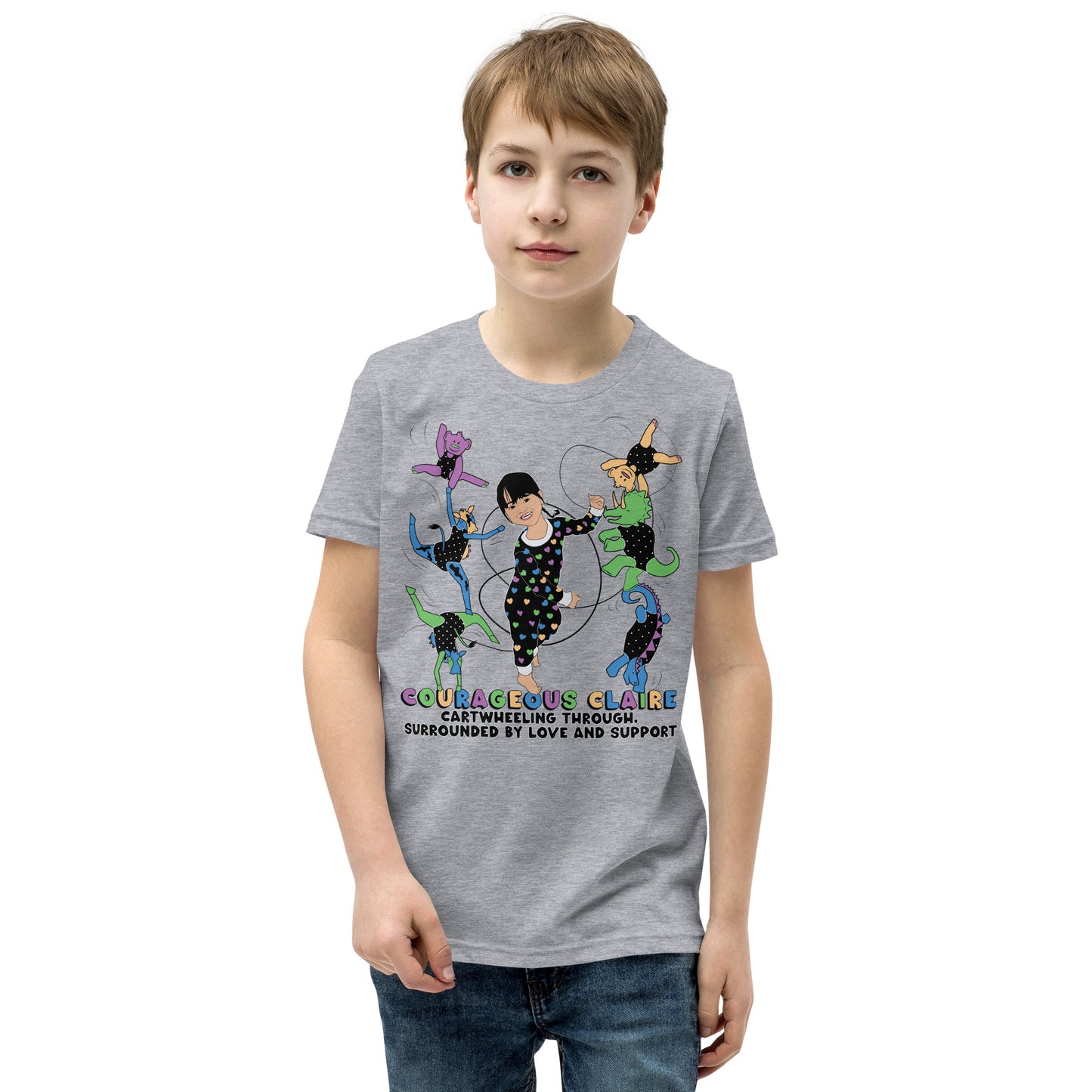 Courageous Claire Youth T-Shirt