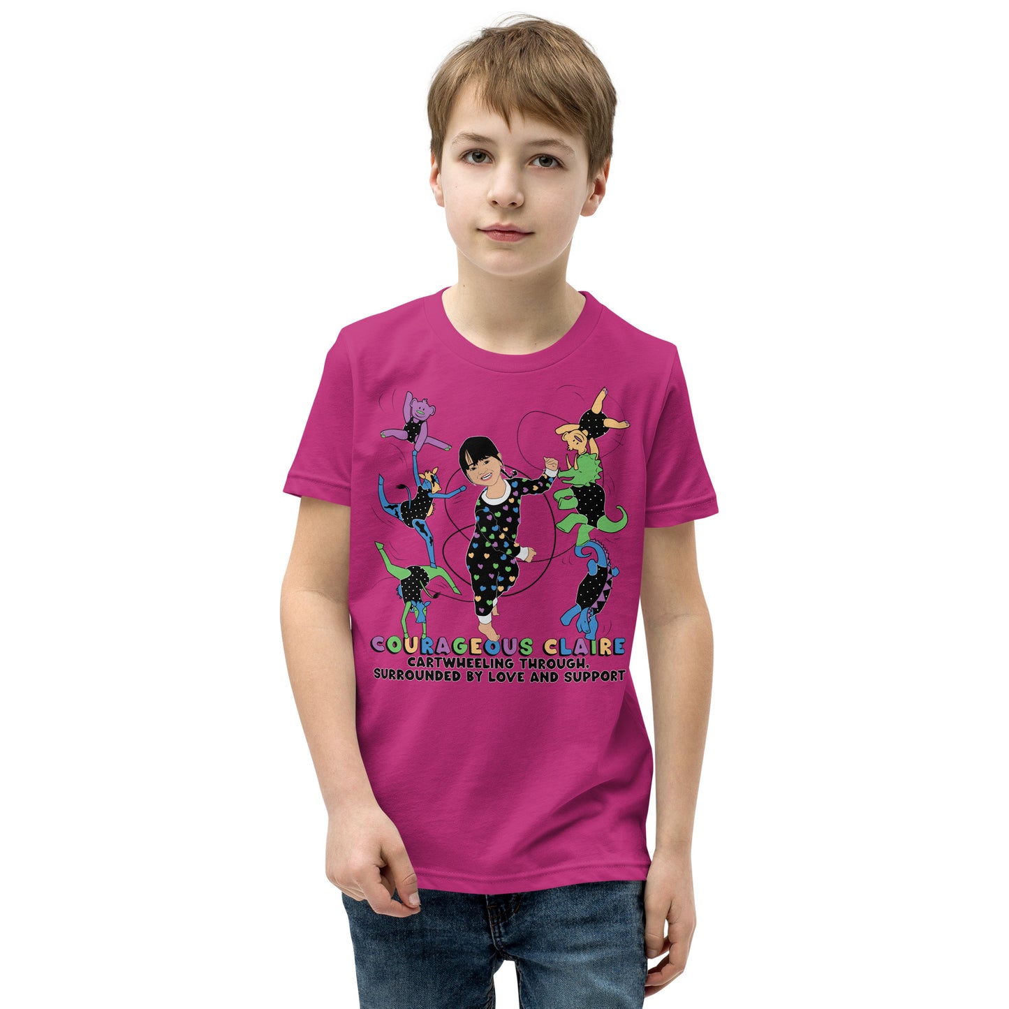 Courageous Claire Youth T-Shirt