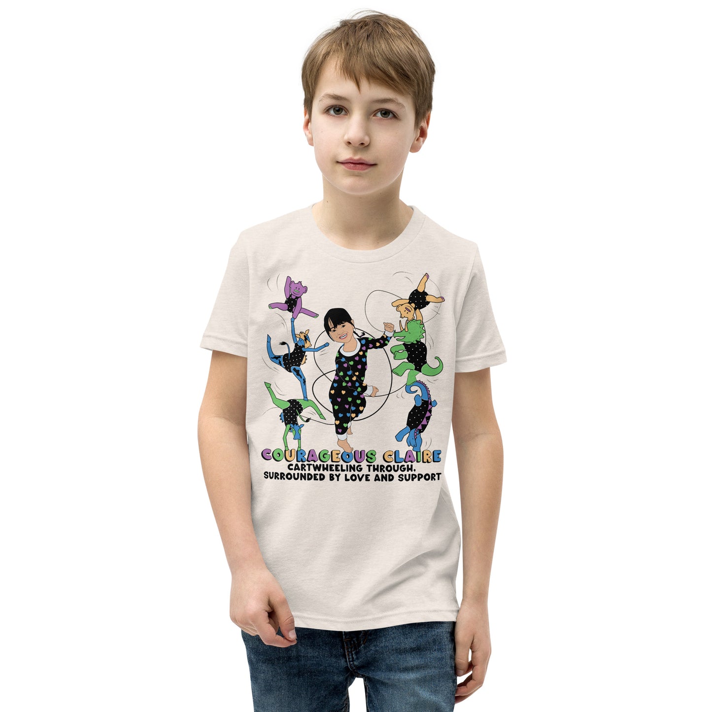 Courageous Claire Youth T-Shirt