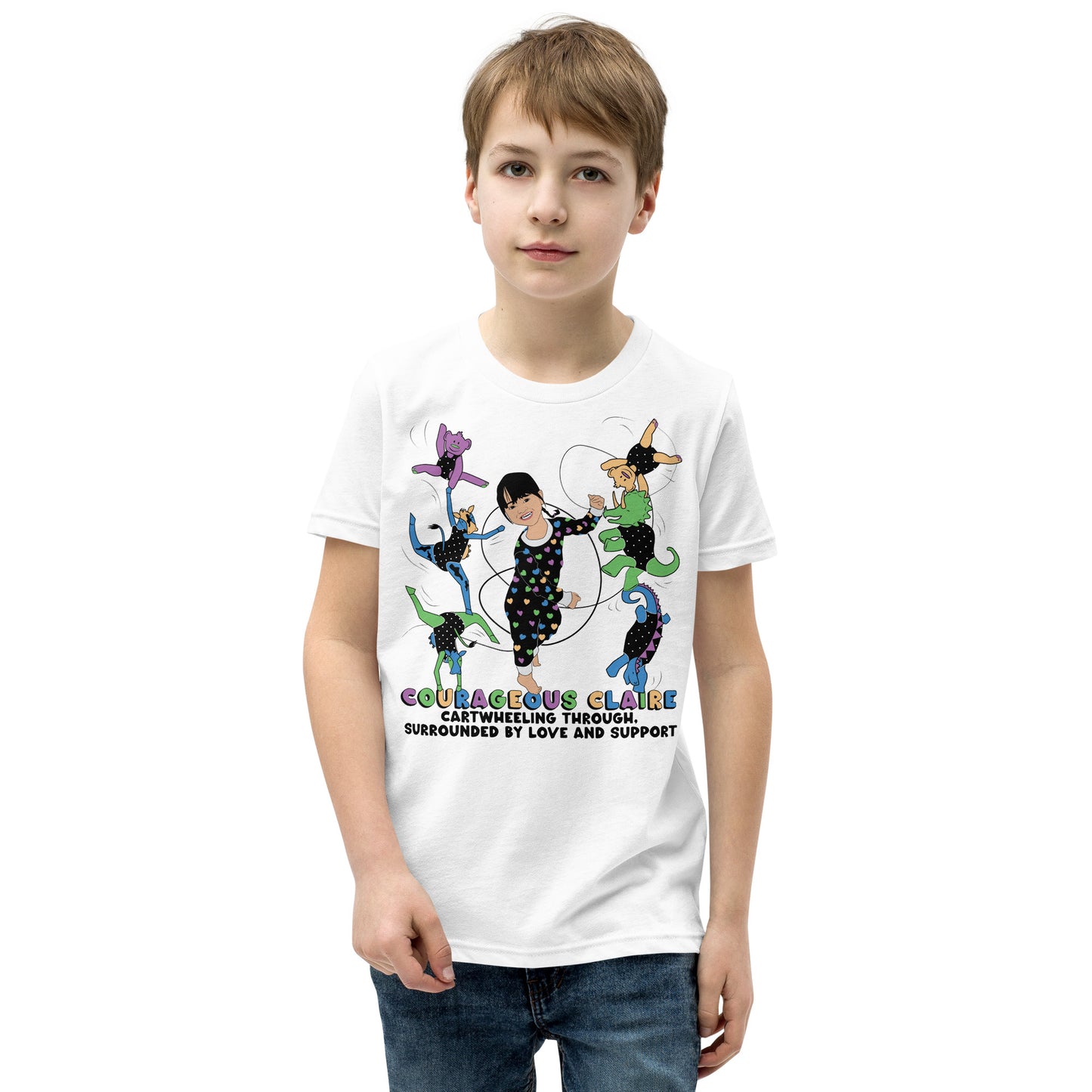 Courageous Claire Youth T-Shirt